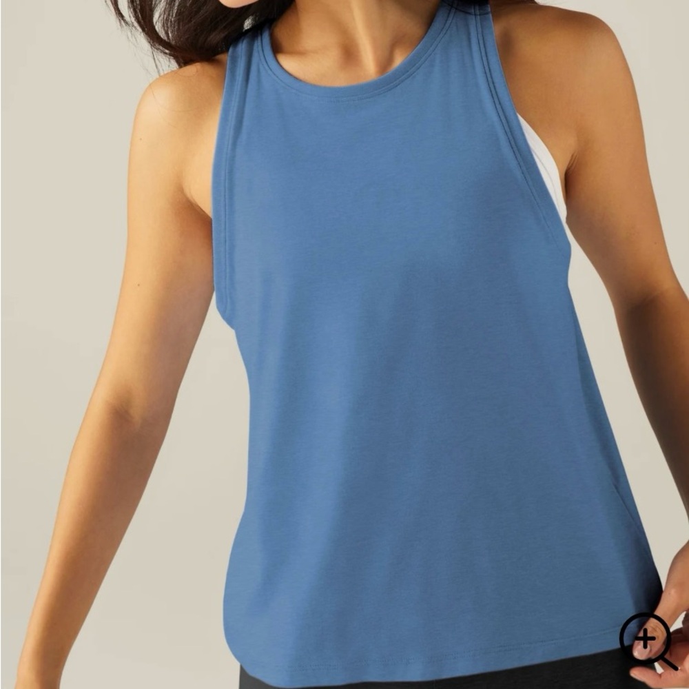 Beyond yoga light blue tank